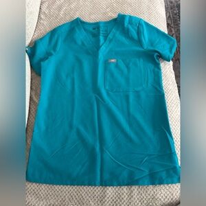 Figs Scrub Set XS Teal